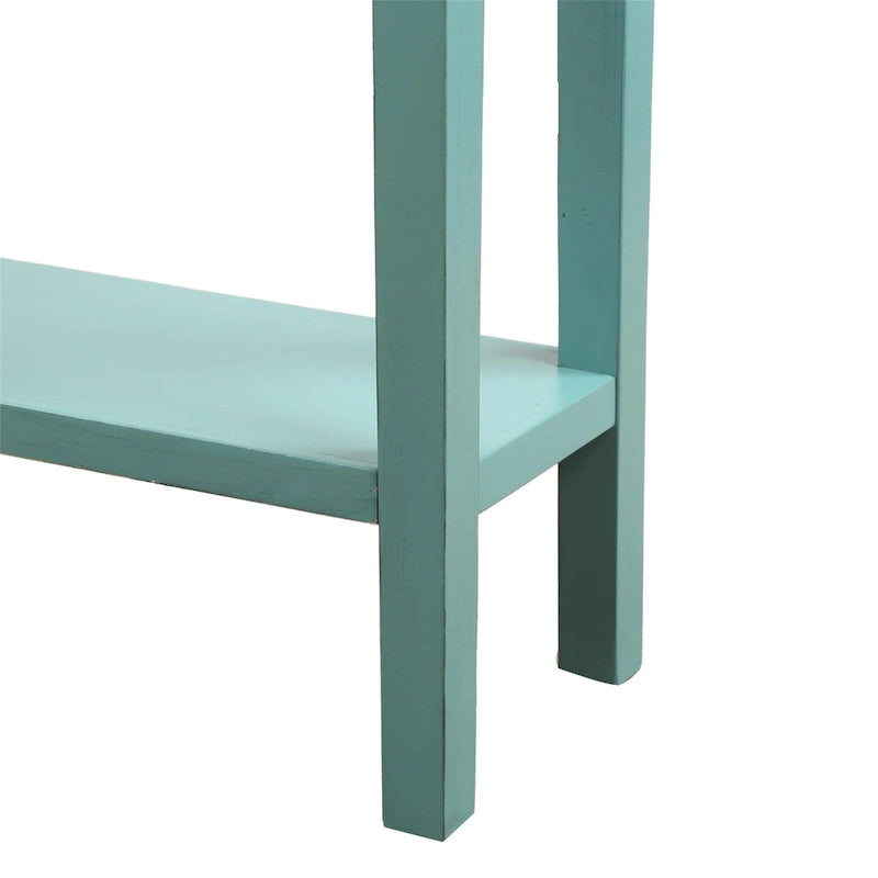 Consolle da ingresso lunga Merax Rustic a 4 cassetti