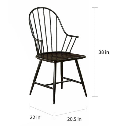 Poltrone con braccioli Simple Living Milo Mixed Media (set da 2) - N/D