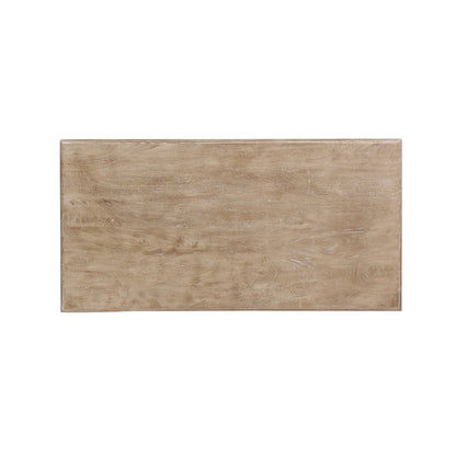 Tavolino da caffè in legno massello naturale