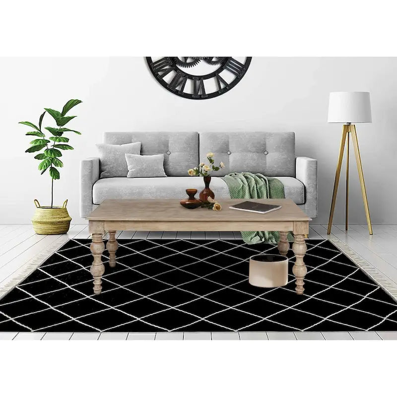 Tavolino da caffè in legno massello naturale