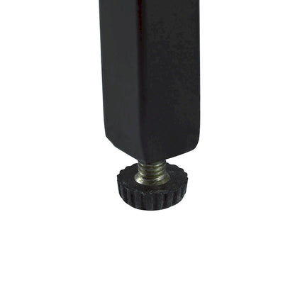 Tavolino alto View Point Modern da 24 pollici con piano in marmo autentico