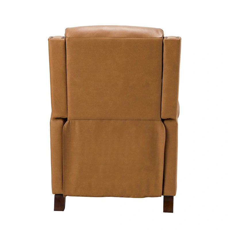 Poltrona reclinabile manuale Felisa 32.48 Wide in vera pelle