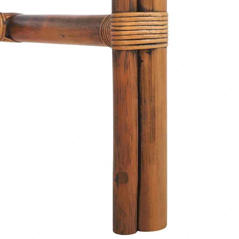 Sedia con cuscino in rattan SAFAVIEH Azrielle Coastal - 22 L x 24 L x 37 A - 22 L x 24 P x 37 A