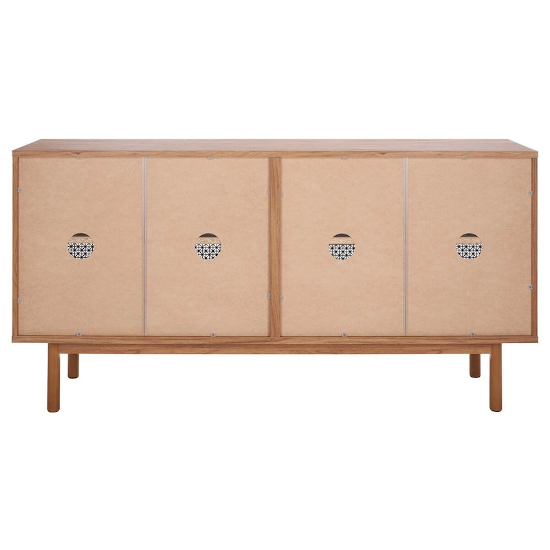 Mobile porta TV SAFAVIEH Micaela da 63 pollici con 4 ante - 63,1 L x 16,3 P x 31,7 A - 63 L x 16 P x 32 A