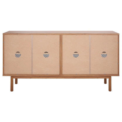 Mobile porta TV SAFAVIEH Micaela da 63 pollici con 4 ante - 63,1 L x 16,3 P x 31,7 A - 63 L x 16 P x 32 A