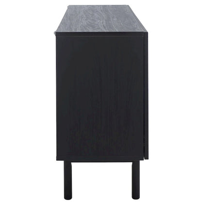 Mobile porta TV SAFAVIEH Micaela da 63 pollici con 4 ante - 63,1 L x 16,3 P x 31,7 A - 63 L x 16 P x 32 A