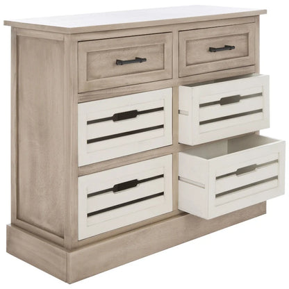 SAFAVIEH Saadia Cassettiera portaoggetti rimovibile a 6 cassetti - 31 L x 12,5 L x 26 A - 31 L x 13 P x 26 A