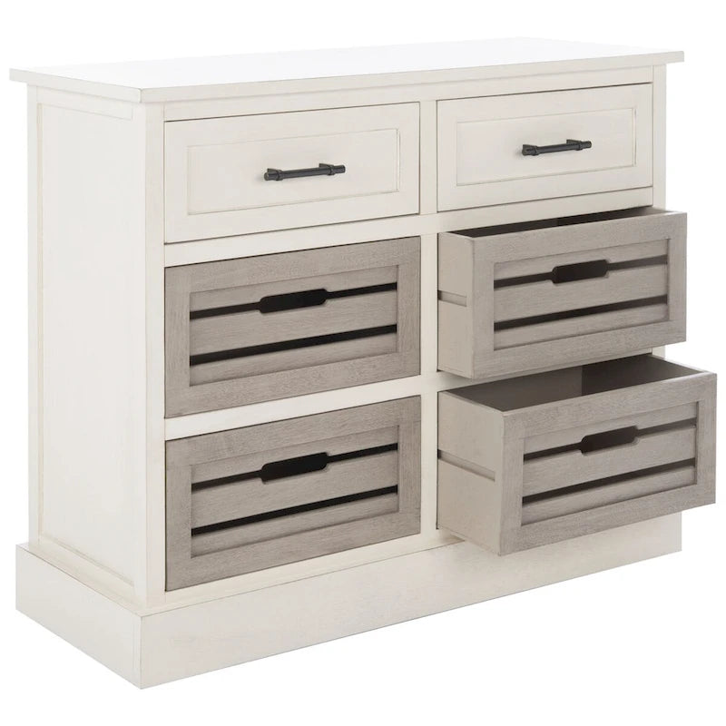 SAFAVIEH Saadia Cassettiera portaoggetti rimovibile a 6 cassetti - 31 L x 12,5 L x 26 A - 31 L x 13 P x 26 A