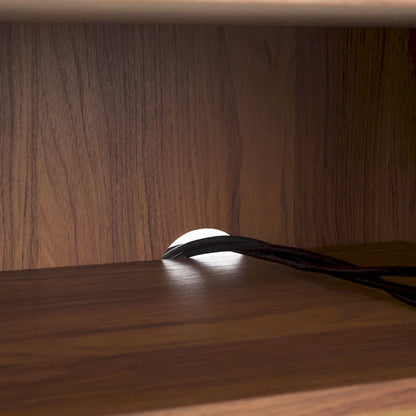 Supporto multimediale per l'intrattenimento SAFAVIEH Deandra a 4 ante (adatto per TV a schermo piatto fino a 65 pollici) - 60,8 pollici x 17,7 pollici x 24,6 pollici - 61 pollici di larghezza x 18 pollici di profondità x 25 pollici di altezza