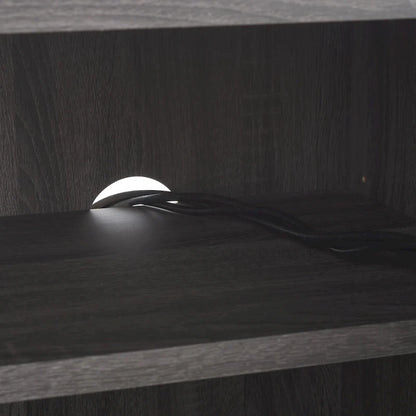 Supporto multimediale per l'intrattenimento SAFAVIEH Deandra a 4 ante (adatto per TV a schermo piatto fino a 65 pollici) - 60,8 pollici x 17,7 pollici x 24,6 pollici - 61 pollici di larghezza x 18 pollici di profondità x 25 pollici di altezza