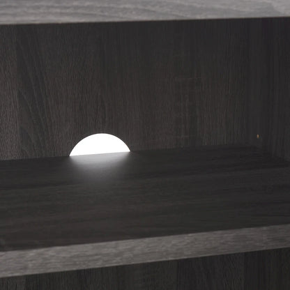 Supporto multimediale per l'intrattenimento SAFAVIEH Deandra a 4 ante (adatto per TV a schermo piatto fino a 65 pollici) - 60,8 pollici x 17,7 pollici x 24,6 pollici - 61 pollici di larghezza x 18 pollici di profondità x 25 pollici di altezza