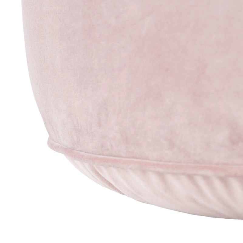 Pouf rotondo in velluto SAFAVIEH Maia