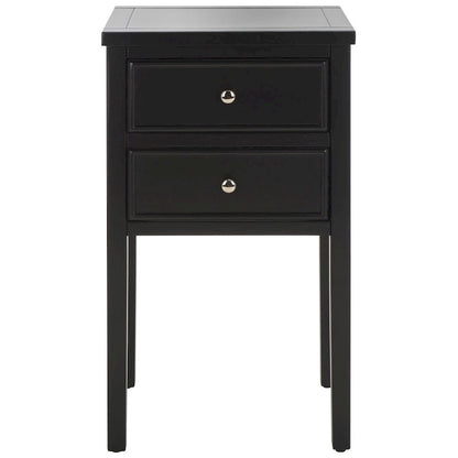 Comodino con 2 cassetti SAFAVIEH Minda (completamente assemblato) - 16,9 x 14,2 x 29,7 - 17Lx15Px30A