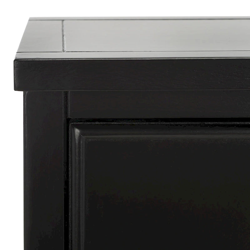 Comodino con 2 cassetti SAFAVIEH Minda (completamente assemblato) - 16,9 x 14,2 x 29,7 - 17Lx15Px30A