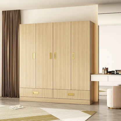 Armadio grande con mobiletto superiore opzionale, armadio decorativo per camera da letto