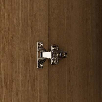 Armadio grande con mobiletto superiore opzionale, armadio decorativo per camera da letto