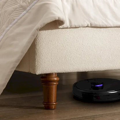 Letto imbottito con testiera alta Harper