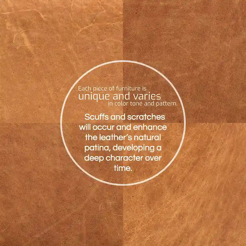 Poltrona lounge Sorrento 35 in Poly &amp; Bark - Vera pelle italiana pieno fiore