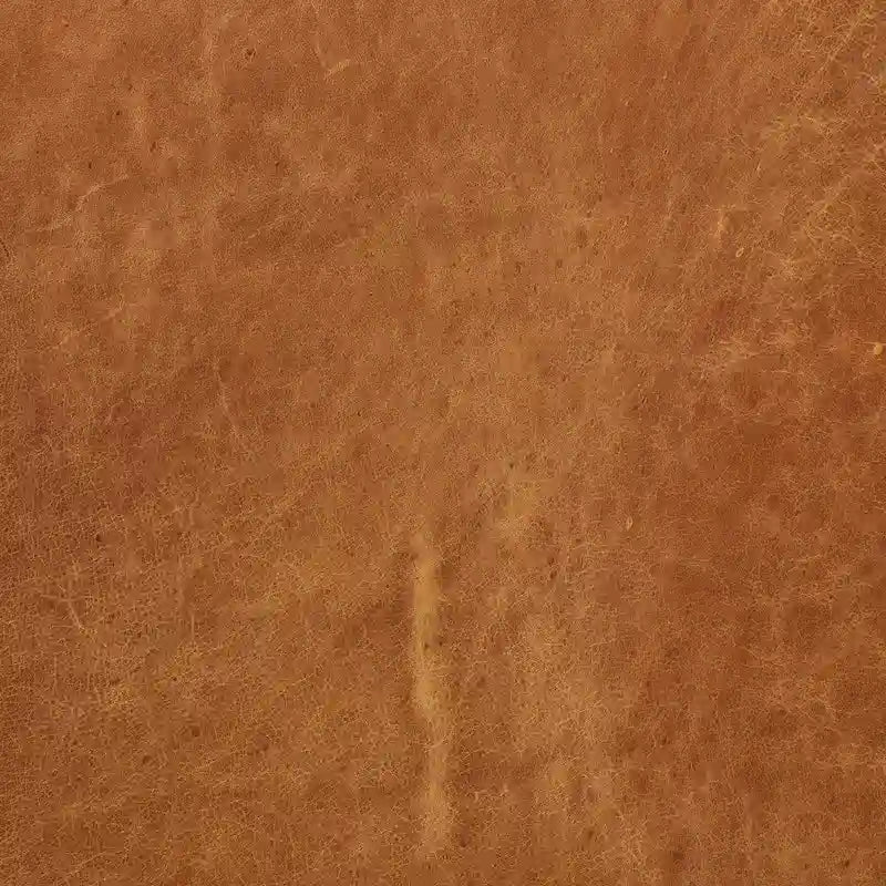 Poltrona lounge Sorrento 35 in Poly &amp; Bark - Vera pelle italiana pieno fiore