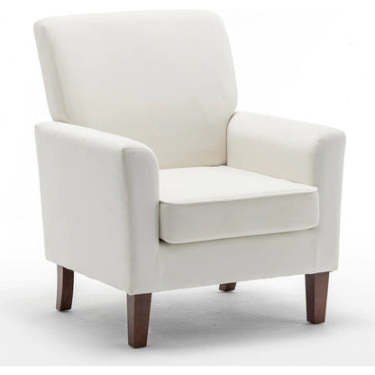 Poltrona contemporanea con struttura in legno di betulla e rivestimento in microfibra