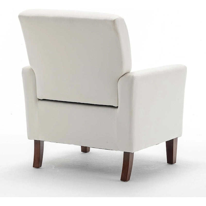 Poltrona contemporanea con struttura in legno di betulla e rivestimento in microfibra