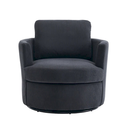 Poltrona girevole a 360°, comoda poltrona rotonda per soggiorno, adatta per cameretta dei bambini, hotel, camera da letto, ufficio