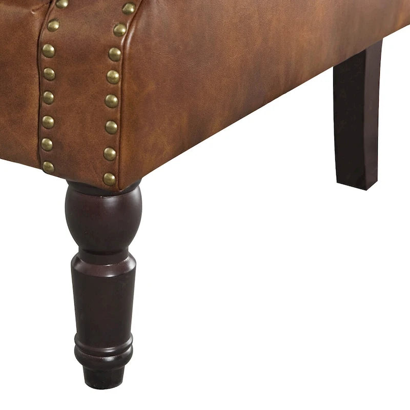 COZYMAN Poltrona moderna in legno massello imbottita in tessuto/similpelle, set di 2 poltrone per soggiorno