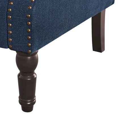 COZYMAN Poltrona moderna in legno massello imbottita in tessuto/similpelle, set di 2 poltrone per soggiorno