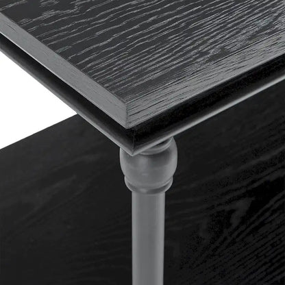 Tavolo da ingresso con cornice in ferro e legno Barnstone di iNSPIRE Q Artisan