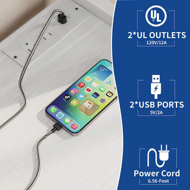 Scaffale da cucina Moasis a 6 ripiani con ripiani portaoggetti, organizer da cucina con mobiletto per pattumiera