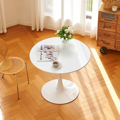 Tavolo da pranzo rotondo Tulip in stile moderno di metà secolo