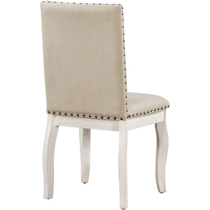 Set da pranzo da 5 pezzi con tavolo da pranzo rotondo estensibile e sedie