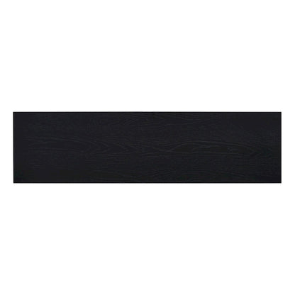 Credenza retrò con design a scanalatura circolare