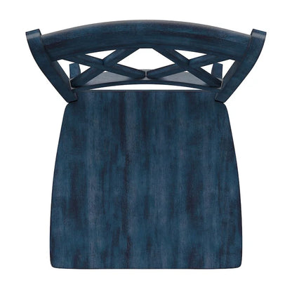 Sedia da pranzo Eleanor X Back Wood (set da 2) di iNSPIRE Q Classic