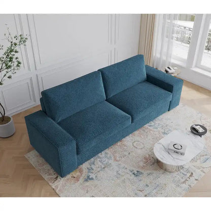 Modern 80   Upholstered Fabric 3-Seater Sofa