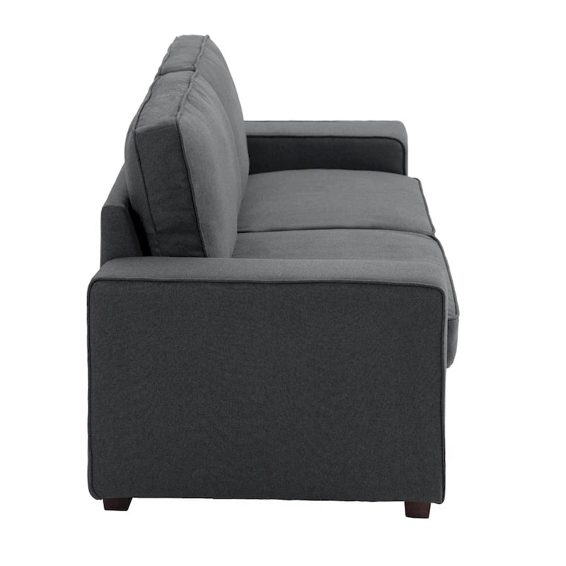 Divano moderno imbottito in tessuto da 80 a 3 posti