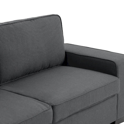 Divano moderno imbottito in tessuto da 80 a 3 posti