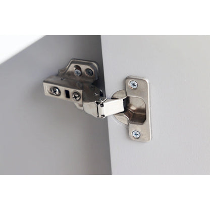 Mobiletto moderno in legno laccato a 4 ante