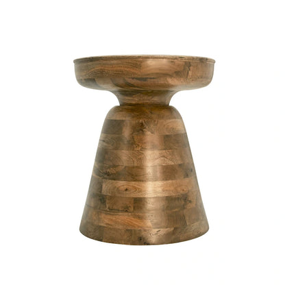 Tavolino laterale in legno, 19, nero