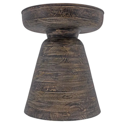 Tavolino laterale in legno, 19, nero