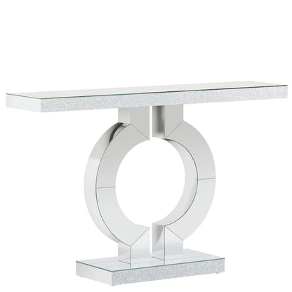 43 Tavolino moderno con specchio per divano per ingresso