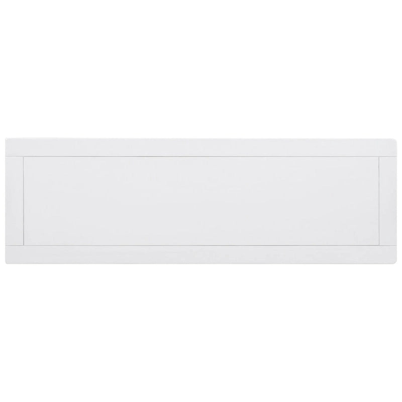 Tavolo consolle in legno massello di pino con due ripiani aperti