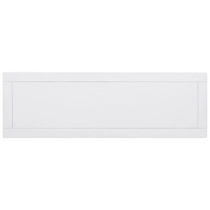 Tavolo consolle in legno massello di pino con due ripiani aperti