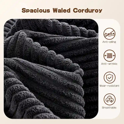 Divano chaise longue OVIOS Pit Stripes senza montaggio richiesto