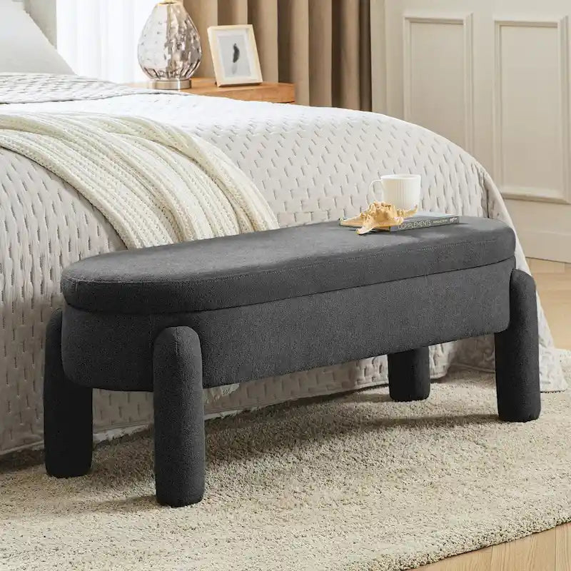 Oscar Modern Flip Top Storage Bench by HULALA HOME