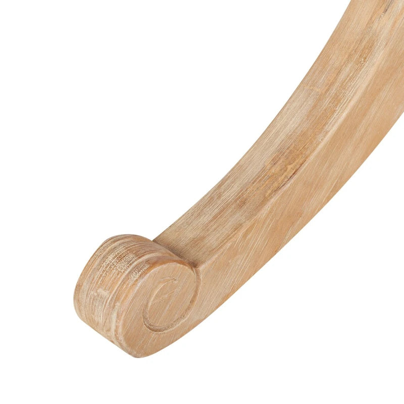 Tavolo da pranzo con ribaltina SAFAVIEH Jeane bianco antico - 43 L x 43 P x 31 A - 43 L x 43 P x 31 A