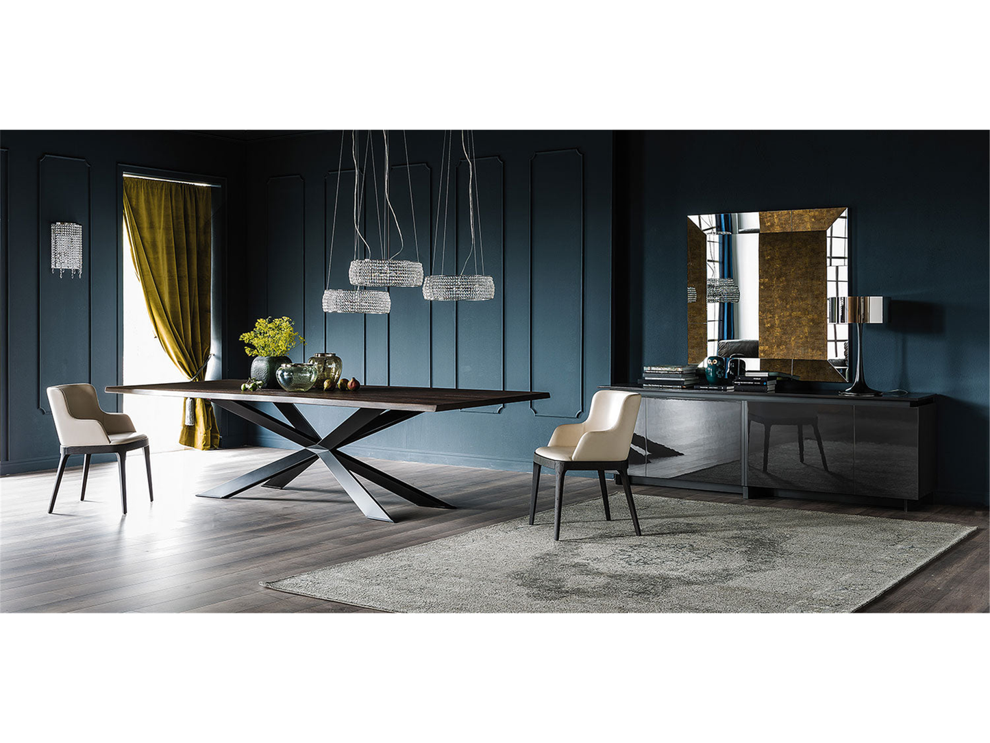 Tavolo da pranzo Spyder Wood - 118W