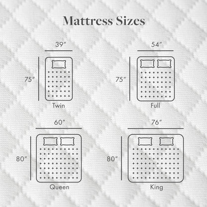 Materasso in memory foam gel premium SoftNest Rejuv Collection da 10 pollici