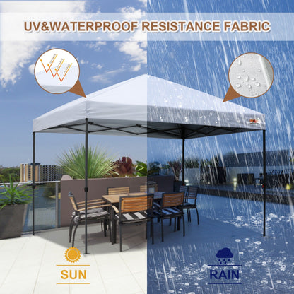 ABCCANOPY Tenda a baldacchino pieghevole facile e resistente Tenda a baldacchino per esterni