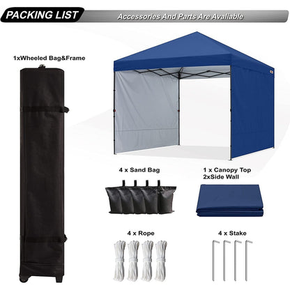 ABCCANOPY Tenda a baldacchino pieghevole facile e resistente Tenda a baldacchino per esterni